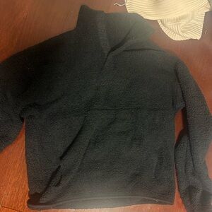 Skims black cozy knit pullover
